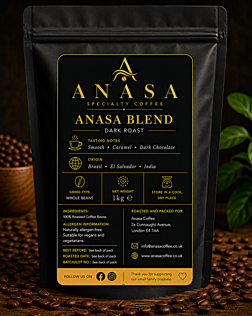 Anasa Blend - Dark Roast