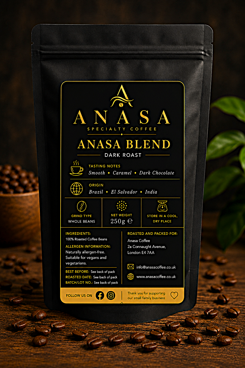 Anasa Blend - Dark Roast
